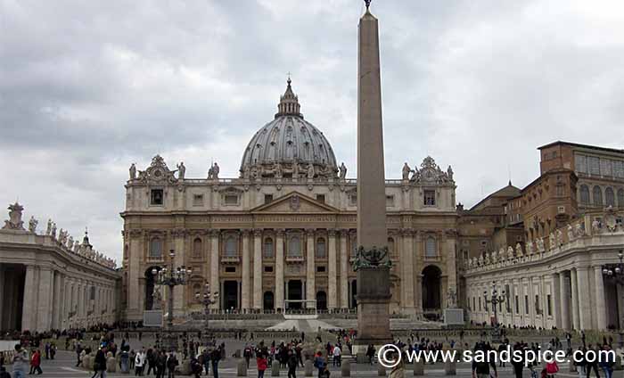 Rome Attractions in Autumn - St Peter's Basilica