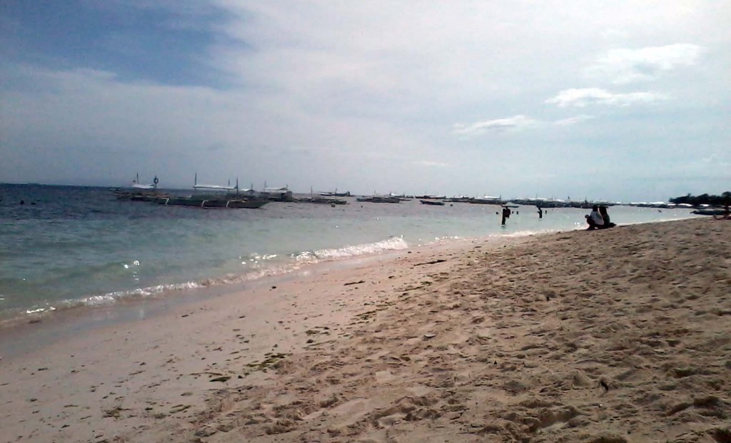 Alona Beach, Panglao in the afternoon