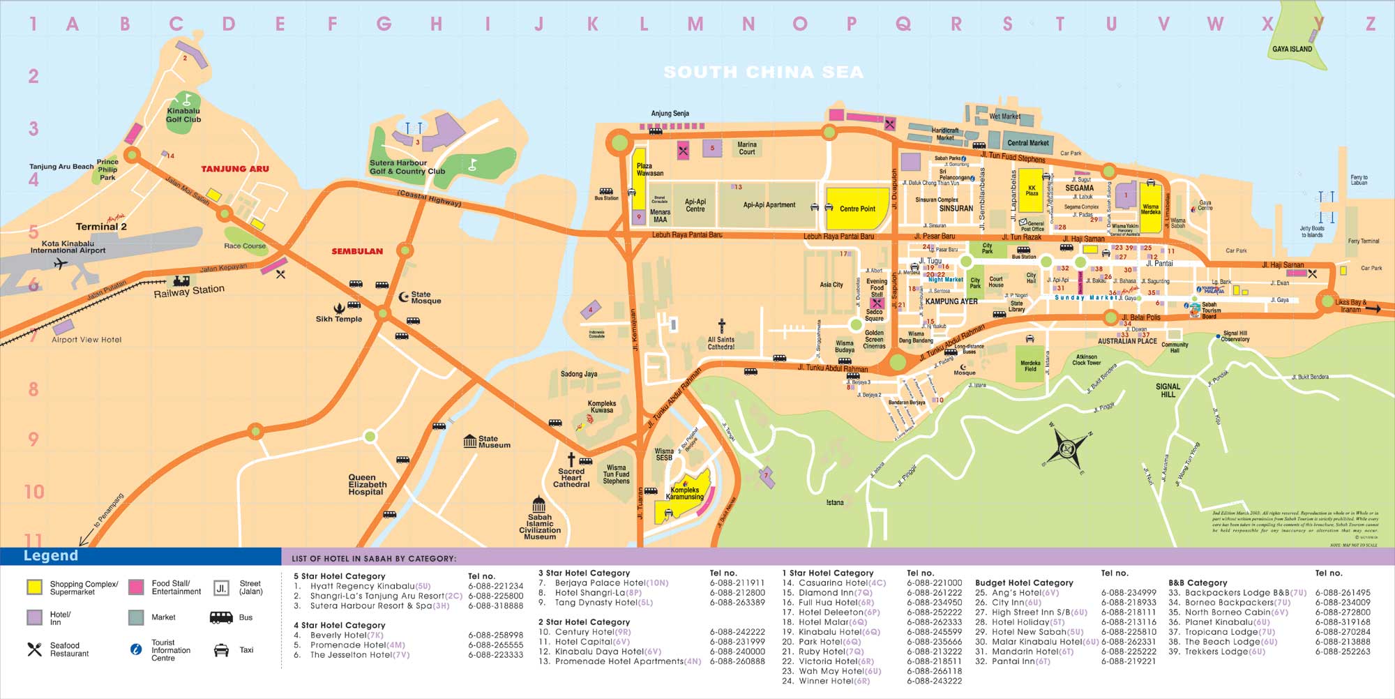 23+ Kota Kinabalu City Map