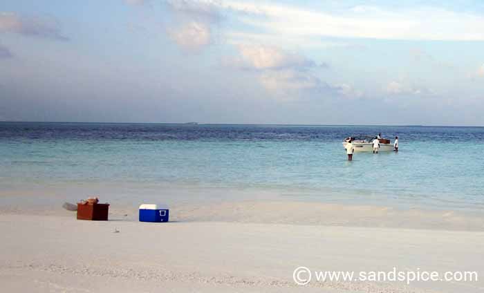 Sandbank Affaire Makunudu Maldives
