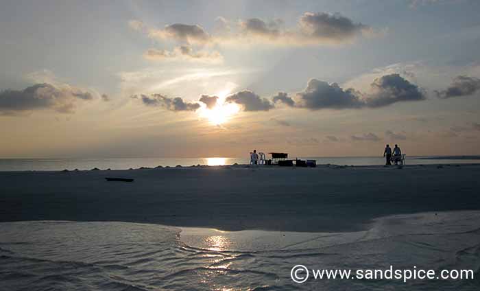 Sandbank Affaire Makunudu Maldives