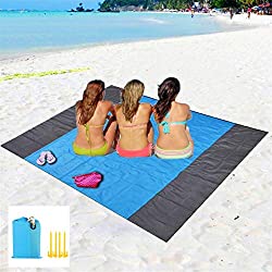 Sand Free Water Resistant Beach Blanket Travel Essentials