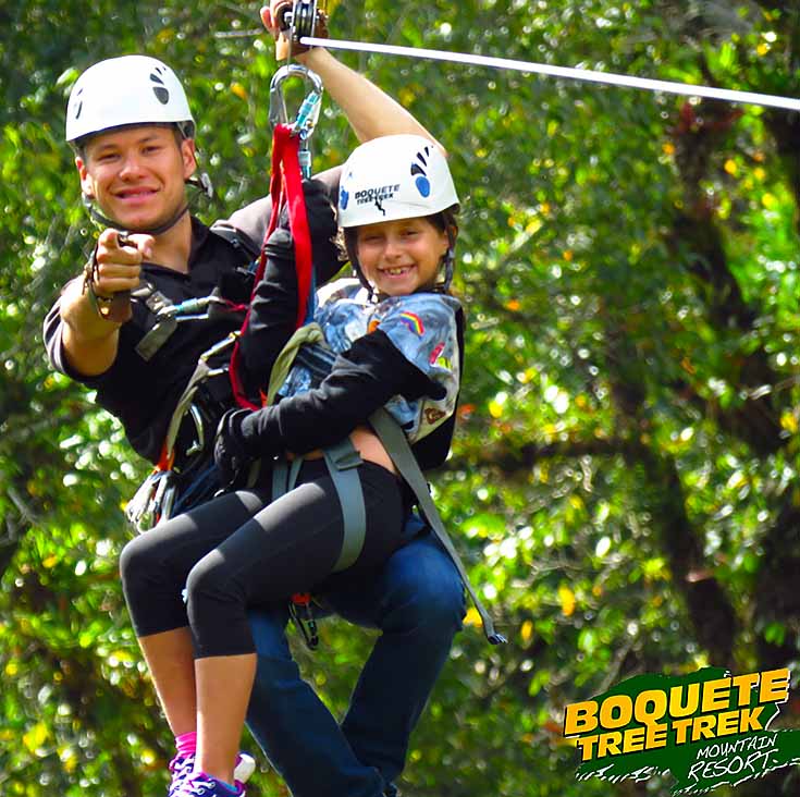 Ziplining in Boquete Panama 👷‍♀️