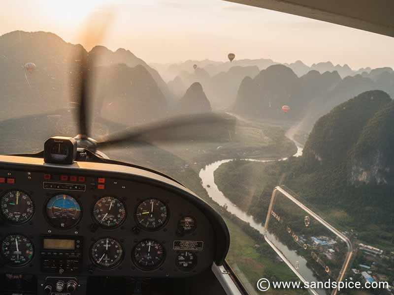 Vang Vieng - View from above