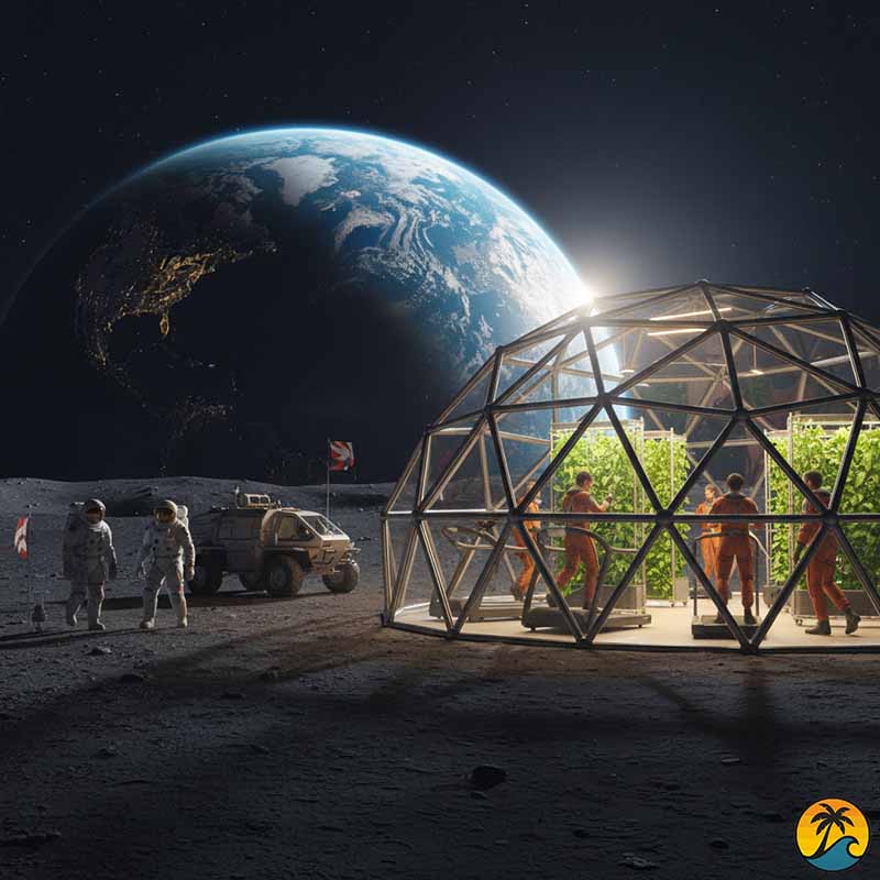 Final Frontier - Itinerary 2 🚀 Lunar Lodgings: A Week on the Moon