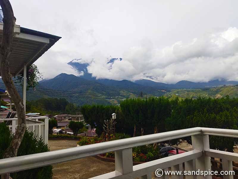 Kinabalu from the Pine Resort
