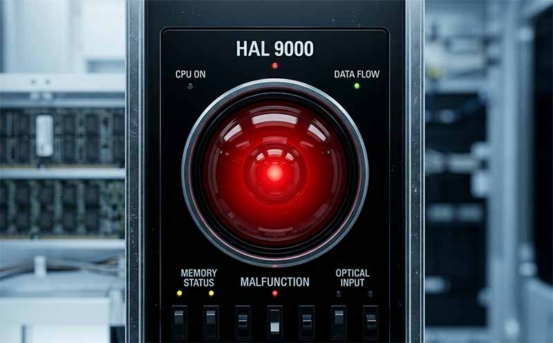 I'm sorry, Dave. I'm afraid I can't do that. HAL 9000
