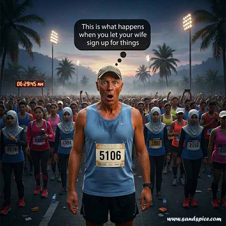 Surviving a Tropical Half-Marathon ☀️🏃‍♀️