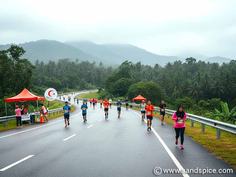 Tropical Marathon Route