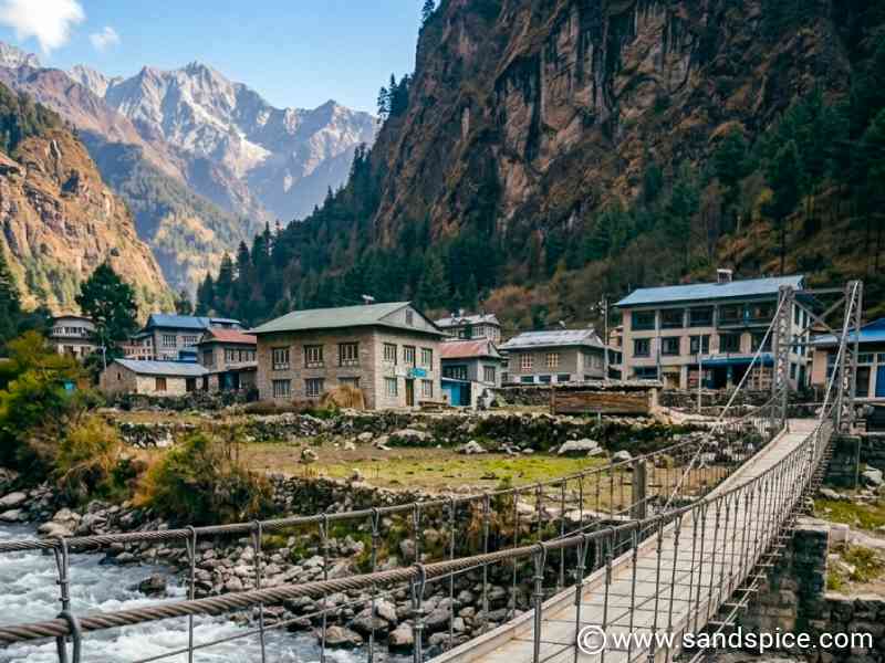 Syabrubesi Suspension Bridge