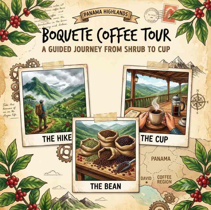 Coffee Tours in Boquete Panama - Discover the real cost of luxury caffeine in Panama. Our Finca La Milagrosa coffee tourbreaks down Geisha bean auctions, steampunk engineering, and how to visit.
