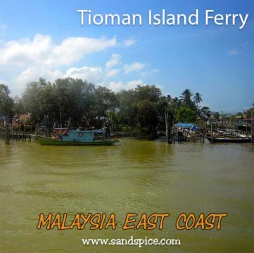 The Tioman island ferry ⛴️ from Mersing on the East coast of Malaysia