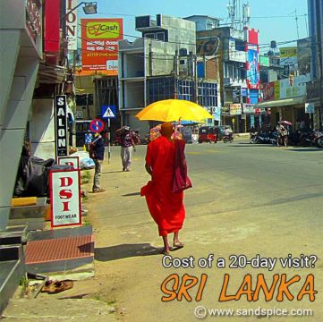 Sri Lanka - 21-day Budget & Costs