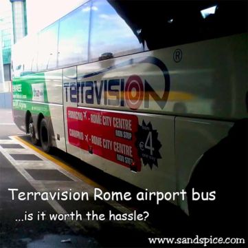 Terravision Rome airport bus - Worth the hassle?