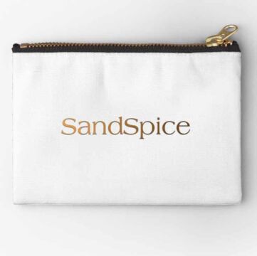 SandSpice Zipper Pouch