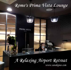 Rome's Prima Vista Lounge 🥐 A Relaxing Airport Retreat