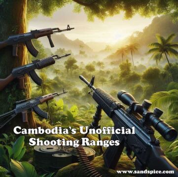 Cambodia's Unofficial Shooting Ranges 💥