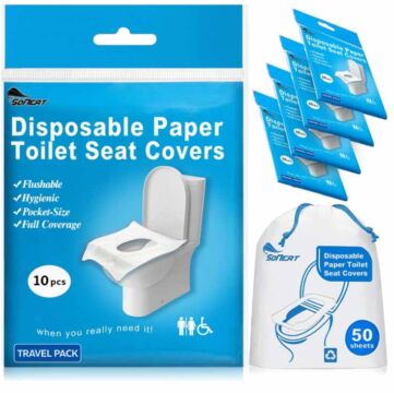 Disposable Paper Toilet Seat Covers