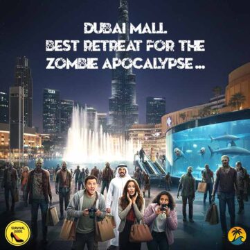 Dubai Mall ๐งโโ๏ธ Best Retreat for the Zombie Apocalypse...